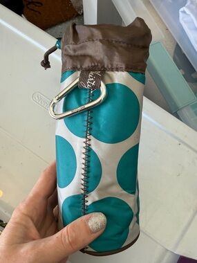 thirty-one Brown Insulated Bottle Sleeve with Drawstring
